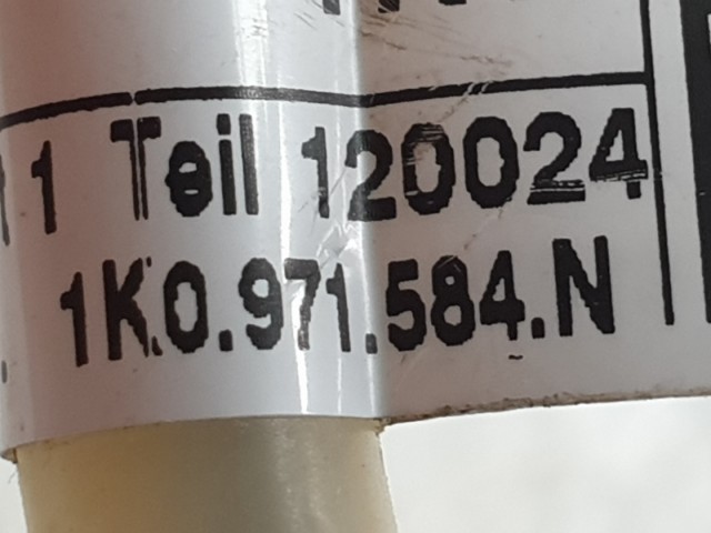 512066 VW Golf 5, 2007, Légzsák Csatlakozó, 1K0971584N. Kormányba.