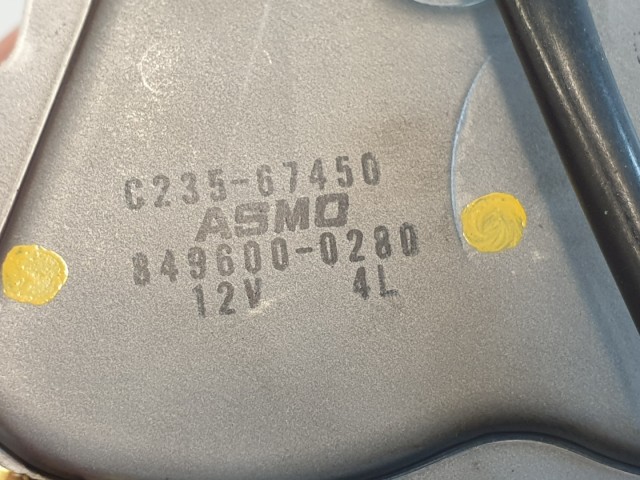 511900 Mazda 5, 2009, Hátsó Ablaktörlő Motor, Kar, 849600-0280.
