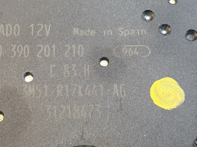 511901 Ford Galaxy 2011, Hátsó Ablaktörlő Motor, Kar, 3M51-R17K441AG, Lapát, 