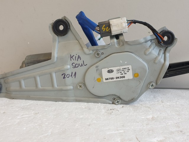 511902 Kia Soul, 2011 Hátsó Ablaktörlő Motor, Kar, 98700-2K000, Lapát.