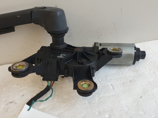 511903 Audi Q7, 2006, Hátsó Ablaktörlő Motor, Kar, 8E9955711C, Lapát.