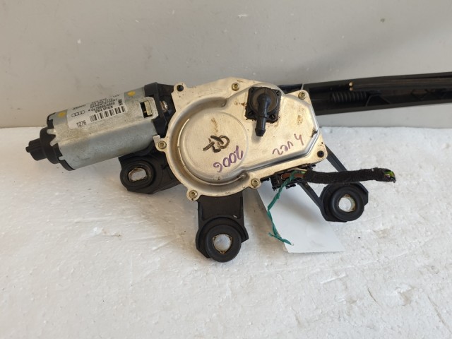 511903 Audi Q7, 2006, Hátsó Ablaktörlő Motor, Kar, 8E9955711C, Lapát.