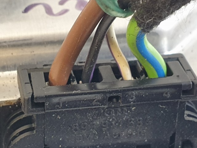 511903 Audi Q7, 2006, Hátsó Ablaktörlő Motor, Kar, 8E9955711C, Lapát.