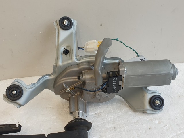 511904 Kia Rio 2014, Hátsó Ablaktörlő Motor, Kar, 98700-1W000, Denso.
