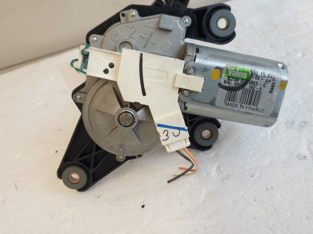511905 Renault Espace 2005, Hátsó Ablaktörlő Motor, Kar, 8200031083C.