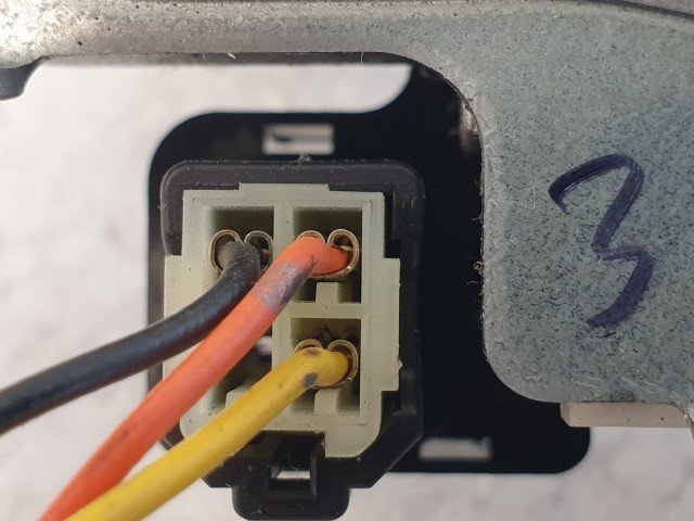 511907 Suzuki Swift 2008, Hátsó Ablaktörlő Motor, Kar, 