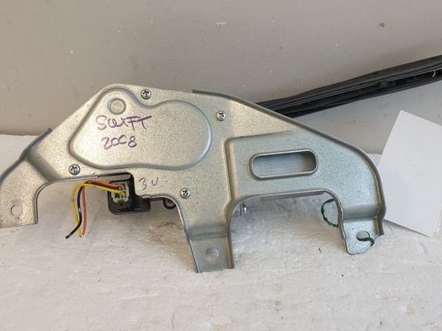 511907 Suzuki Swift 2008, Hátsó Ablaktörlő Motor, Kar, 