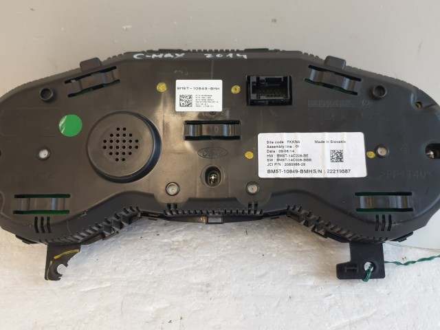 511910 Ford Focus C Max 2, 2014, Óracsoport, BM5T-10849-BMH, Angol, Alkatrésznek.