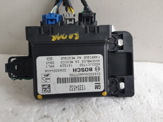 511914 Opel Insignia 2013, Tolatóradar Tolatószenzor Vezérlő, 13354532.