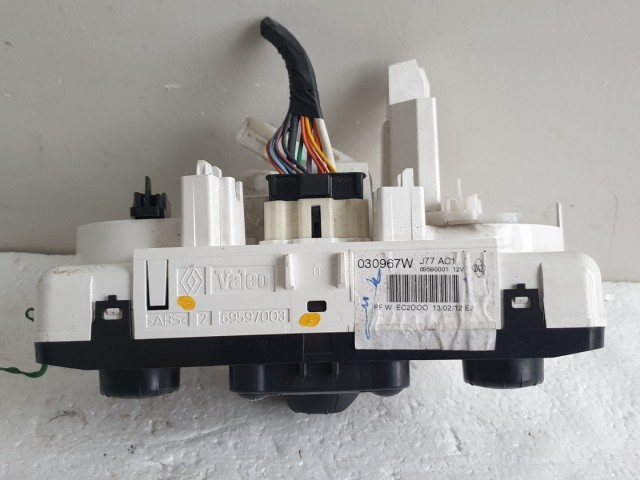 511915 Renault Clio 3, 2012, Fűtés Hűtés Kapcsoló, Klímás. 69590001.