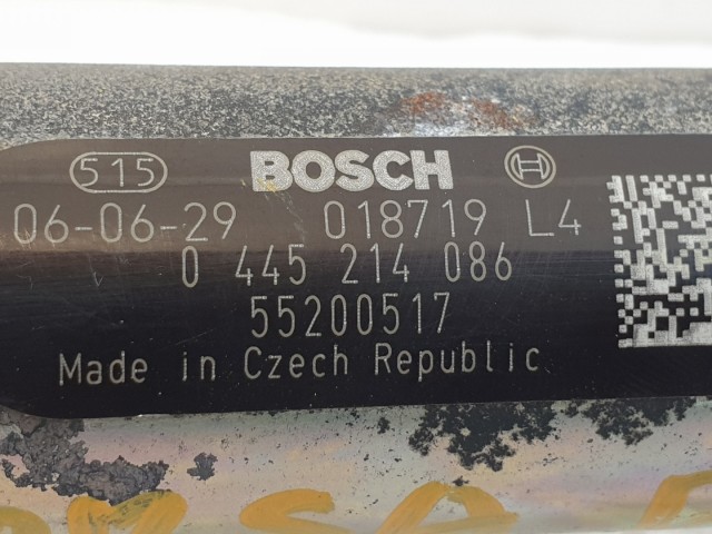 511920 Opel Corsa D, Rail Cső Közösnyomócső, 0445214086, Bosch, 1.3 Diesel.