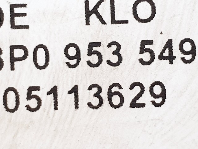 508340 Audi A6, 2010, Multikormány Elektronika, Vezérlő, 8P0953549F.