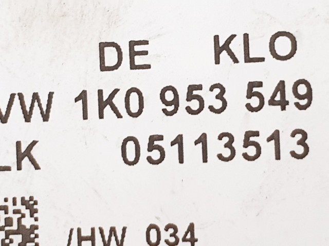 508344 VW Golf 5,  Multikormány Elektronika, Vezérlő, 1K0953549AF.