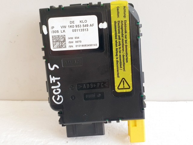 508344 VW Golf 5,  Multikormány Elektronika, Vezérlő, 1K0953549AF.