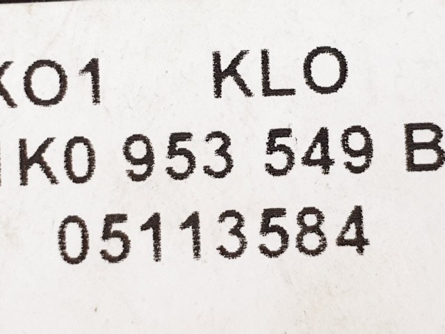 508353 VW Golf 5, Multikormány Elektronika, Vezérlő, 1K0953549BT.