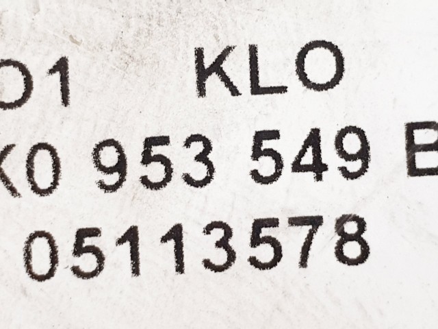 508354 VW Touran, Multikormány Elektronika, Vezérlő, 1K0953549BP.