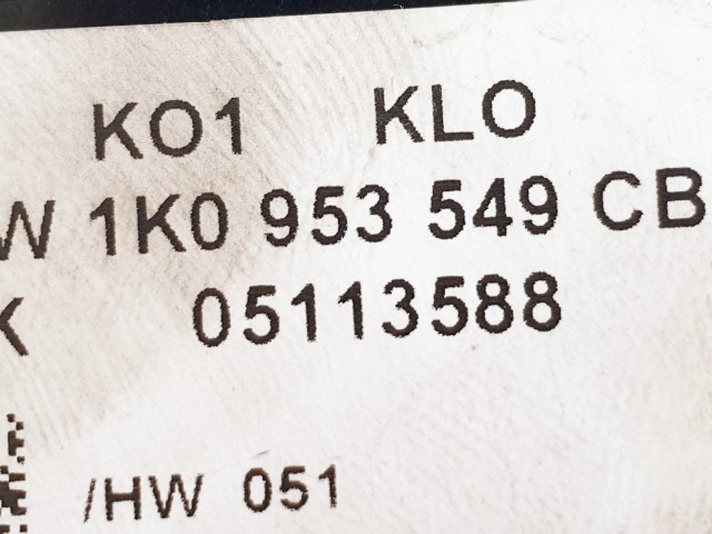 508355 VW Golf 5, Multikormány Elektronika, Vezérlő, 1K0953549CB.