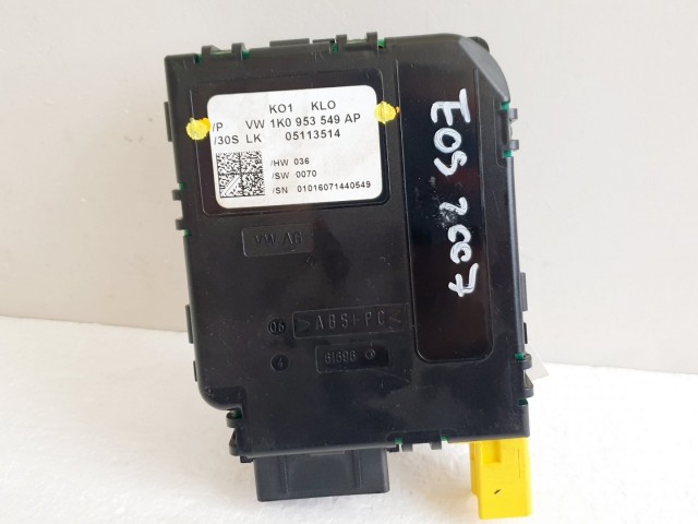 508362 VW Eos 2007, Multikormány Elektronika, Vezérlő, 1K0953549AP.