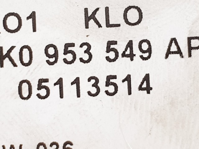 508363 VW Jetta 2007, Multikormány Elektronika, Vezérlő, 1K0953549AP.