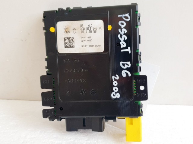 508365 VW Passat B6, Multikormány Elektronika, Vezérlő, 03C953549AE.