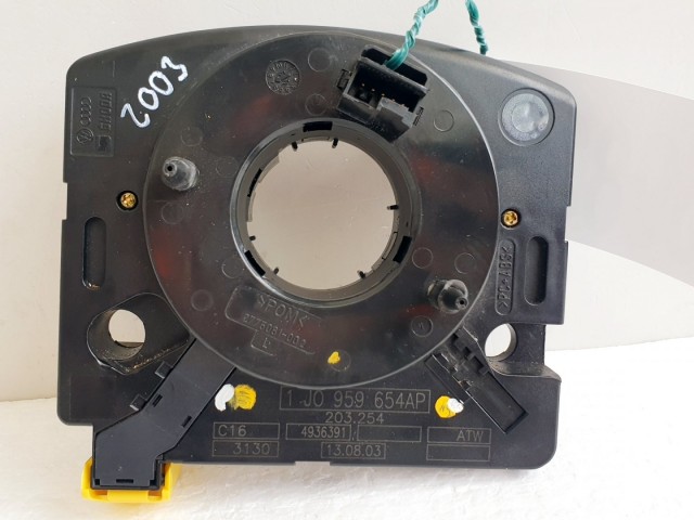 508367 VW Passat, Golf 4, 2002, Légzsák Átvezető Szalagkábel, 1J0959654AP.