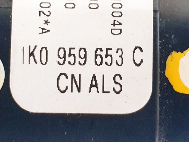 508466 Audi A3, 2006, Légzsák Átvezető Szalag, 1K0959653C. 8 Tüsi.