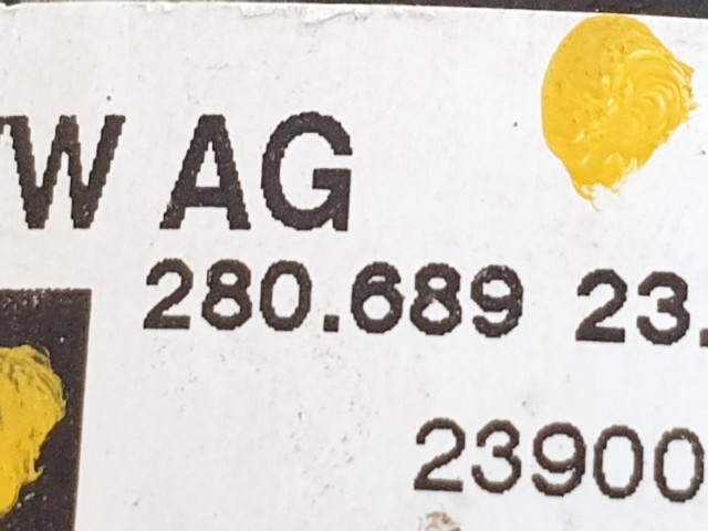 508468 Skoda Fabia 2, VW Polo, Légzsák Átvezető Szalag, 280.689.