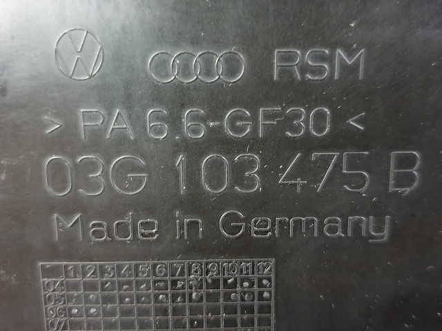 512821 Audi A4, 2.0 PD 16 Szelep,  2005, Szelepfedél, 03G103475B.