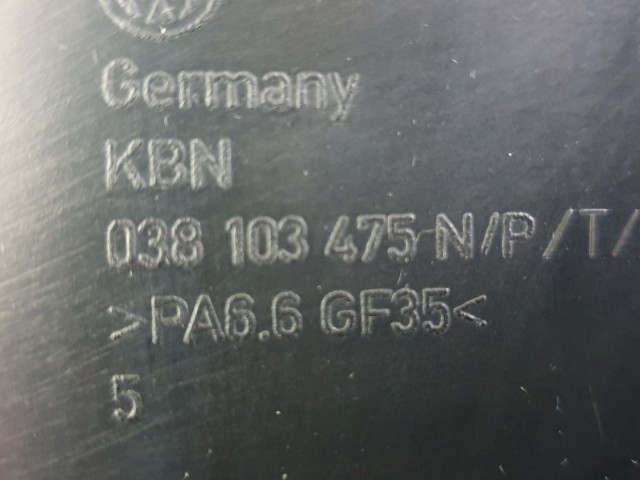 512823 Seat Altea 2005, PD, 8 Szelep, Szelepfedél, 038103475AA.