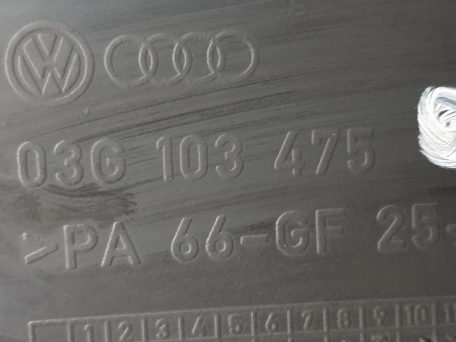 512826 Audi A3, 2006, PD, 2.0, 16V, Szelepfedél, 03G103475.