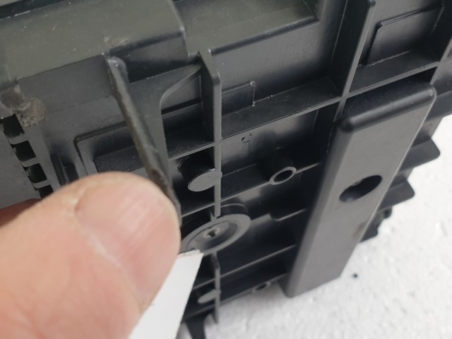 512833 Peugeot 207, Biztosítéktábla, 9664055780, Bsm L11, Delphi.