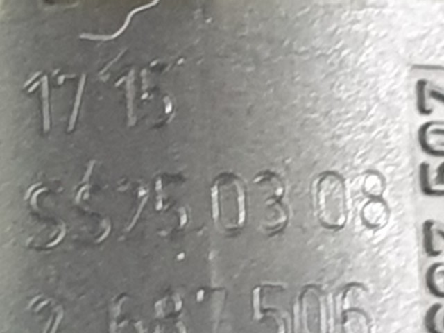 512839 Lancia Thesis Jobb Xenon Fényszóró, Lámpa, 154926-00R. Hibás.