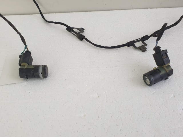 512840 Audi A6 C6, 2008, Első Lökhárító Kábelköteg, Radar, Parkradar, 