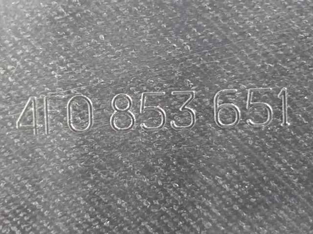 512841 Audi A6 C6, 2008, Radaros Hűtőrács, Díszrács, 4F0853651.