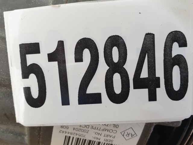 512846 Renault Master 2.3, D, 2017, Klímakompresszor, 8200848916-B. 7 PK.