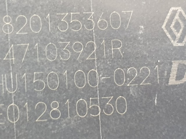 512857 Renault Mater 2.3, D, 2017, EGR Szelep, H8201353607.