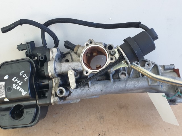 512866 Fiat Ducato 2.0, Jtd, Egr Szelep, Egr Hűtő. 55230897.