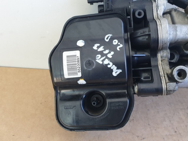 512866 Fiat Ducato 2.0, Jtd, Egr Szelep, Egr Hűtő. 55230897.