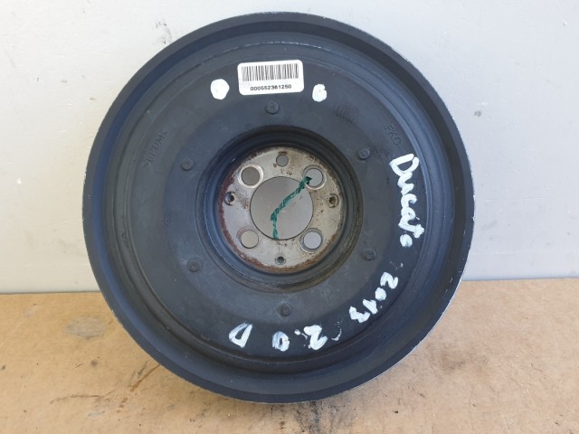 512874 Fiat Ducato 2.0, Jtd, 2013, Főtengely Ékszíjtárcsa, 55236125.