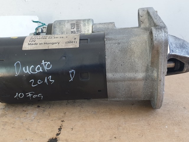 512877 Fiat Ducato 2.0, Jtd, 2013, Önindító Bosch, 0001108420, 10 Fog.