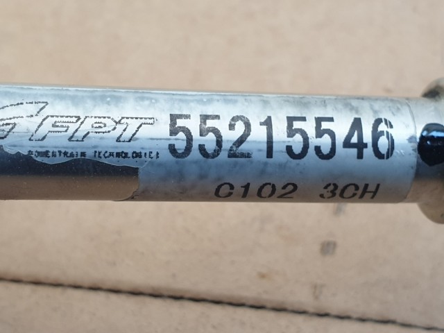 512884 Fiat Ducato 2.0, Jtd, 2013, Olajcső, 55215546, Turbó Visszafolyó Cső. 