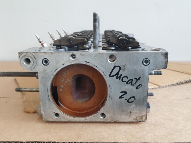 512915 Fiat Ducato 2.0, Jtd Hengerfej, Síkolt 55212117, Nyomáspróbált.