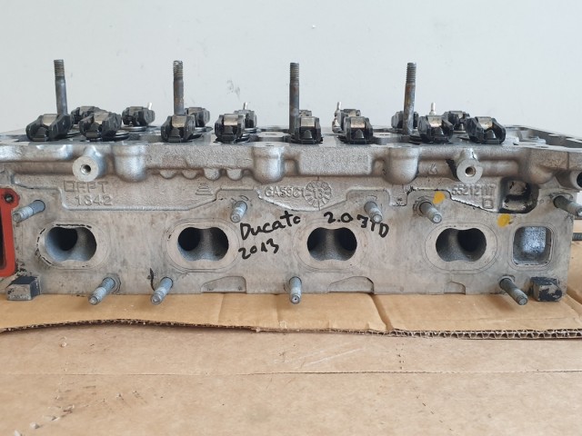 512915 Fiat Ducato 2.0, Jtd Hengerfej, Síkolt 55212117, Nyomáspróbált.