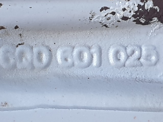 512242 VW Polo 2010, Könnyűfém Felni, 6X14, 5X100, ET: 43.