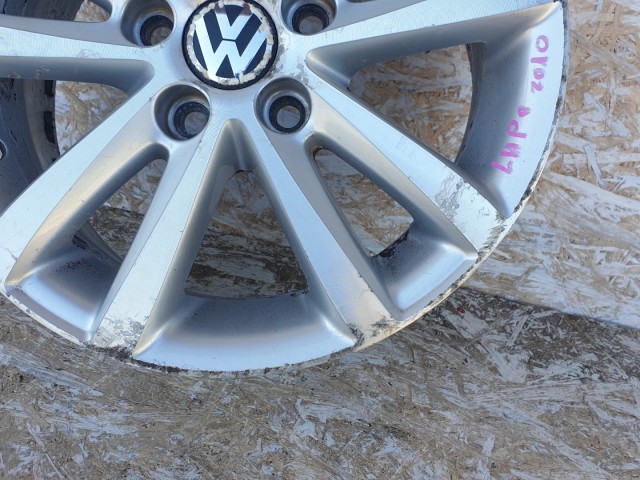 512242 VW Polo 2010, Könnyűfém Felni, 6X14, 5X100, ET: 43.