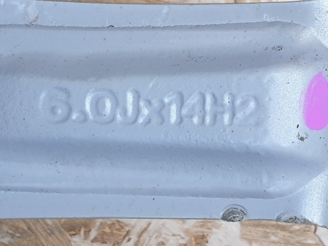 512244 VW Polo 2010, Könnyűfém Felni, 6X14, 5X100, ET: 43.