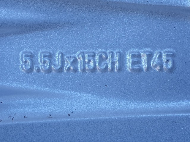512245 Toyota Yaris 2007, Könnyűfém Felni, 4X100, 5,5X15, ET: 45.