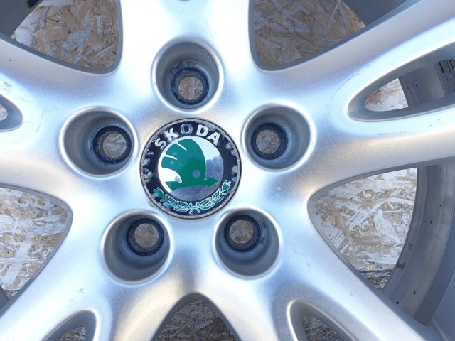 512247 Skoda Fabia 2011, Könnyűfém Felni, 5X100, 6.5X16, ET:43.