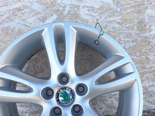 512247 Skoda Fabia 2011, Könnyűfém Felni, 5X100, 6.5X16, ET:43.
