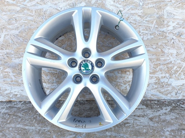 512247 Skoda Fabia 2011, Könnyűfém Felni, 5X100, 6.5X16, ET:43.